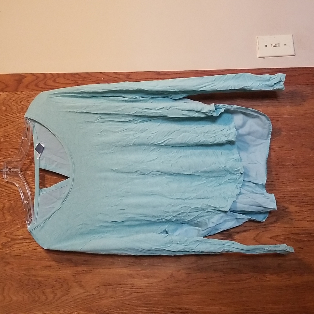 Old Navy two fabric tunic top size L